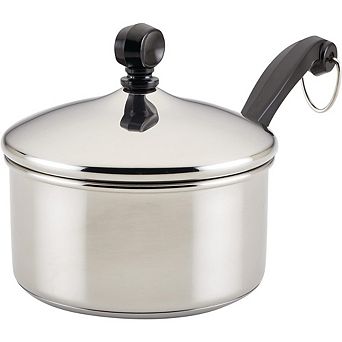 Stainless Steel Saucepan with Lid, Durable, Easy to Clean