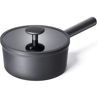Titanium Nonstick Saucepan with Lid, PFOA/PFAS-Free, Oven & Dishwasher Safe