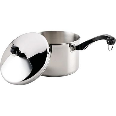 Stainless Steel Saucepan with Lid, Durable, Easy to Clean