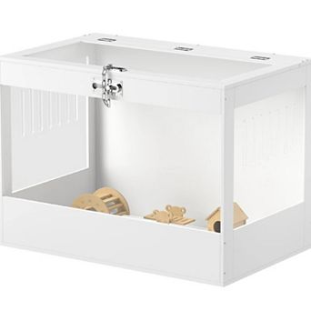 IFMALL Spacious Small Pet Habitat Cage with Interactive Accessories