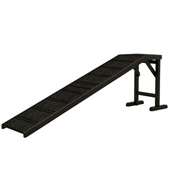 IFMALL Sturdy Pet Mobility Ramp with Anti-Slip Carpet for Easy Access