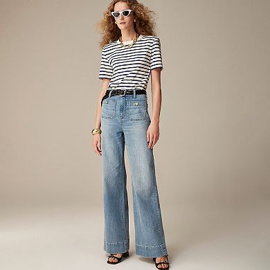 Women's High Stretch Slim Fit Bootcut Jeans Classic Flare Denim