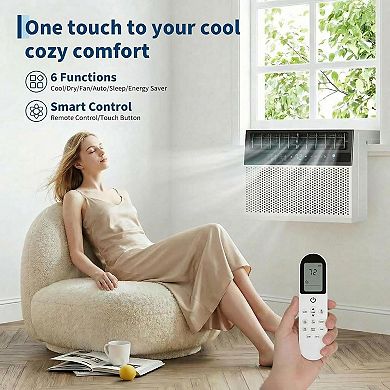 6000 BTU U-Shaped AC, Quiet, Cools 270 Sq. Ft.