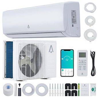 12,000 BTU Mini Split Air Conditioner & Heater, 21 SEER2, R454B Inverter Ductless Split AC Unit