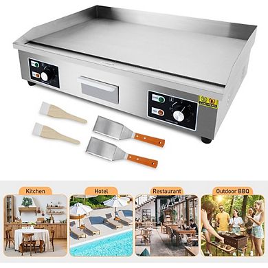29" Commercial Electric Griddle, 3000W 110V.