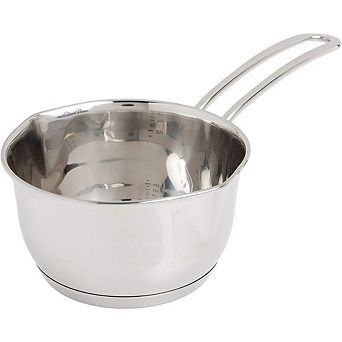 Stainless Steel Saucepan Clad Bottom, Durable, Multipurpose