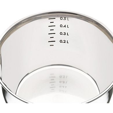 Stainless Steel Saucepan Clad Bottom, Durable, Multipurpose