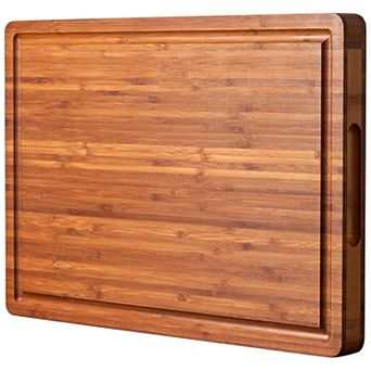 16x11" Wood Cutting Board with Handles