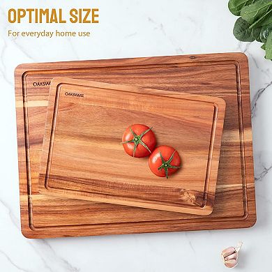 16.5x13 Acacia Reversible Cutting Board