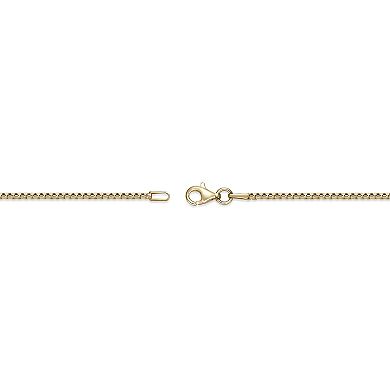 Men's LYNX 18k Gold Plated Gemstone Pendant Necklace