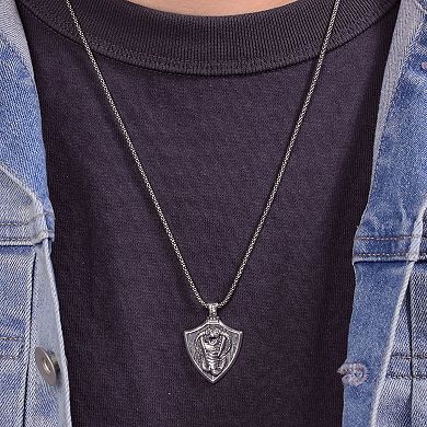 Men's LYNX Cobra Pendant Necklace