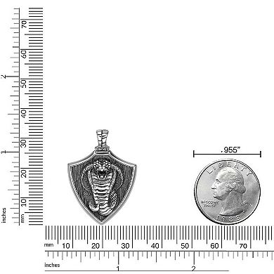 Men's LYNX Cobra Pendant Necklace