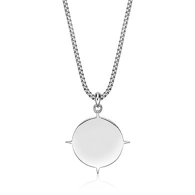 Men's LYNX Star Gemstone Pendant Necklace