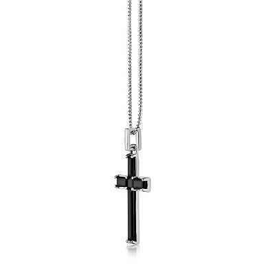 Men's LYNX Onyx Gemstone Pendant Necklace
