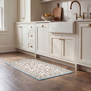 Laura Ashley Washable Printed Chenille Rugs
