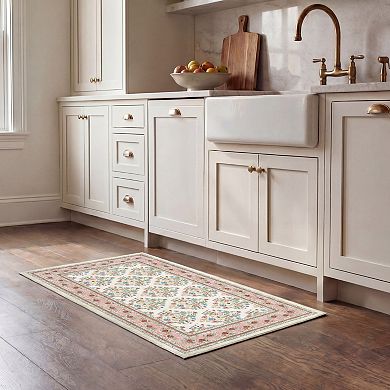 Laura Ashley Chenille Rug 2-Piece Set