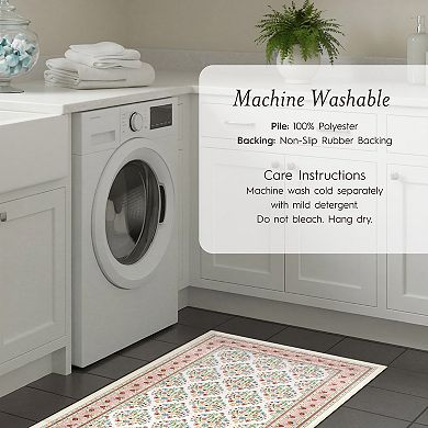 Laura Ashley Chenille Rug 2-Piece Set