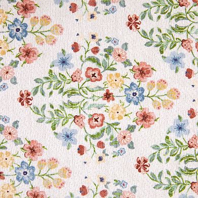 Laura Ashley Chenille Rug 2-Piece Set