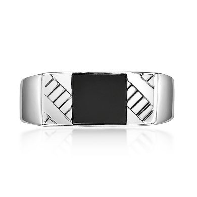 Men's LYNX Onyx Ring