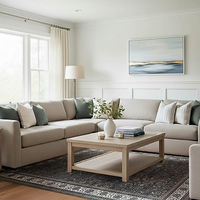 Wyatt & Ash Dream Mink Printed Chenille Rug