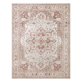 Wyatt & Ash Dream Mink Printed Chenille Rug