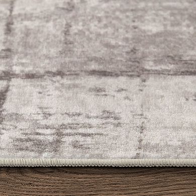 Wyatt & Ash Dream Mink Printed Chenille Rug