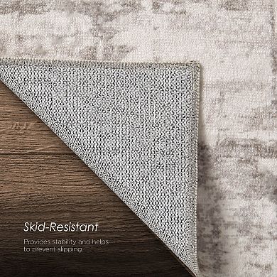 Wyatt & Ash Dream Mink Printed Chenille Rug
