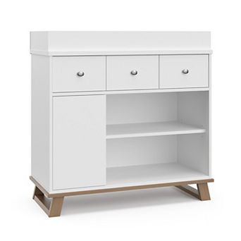 Storkcraft Modern 2 Drawer Changing Dresser