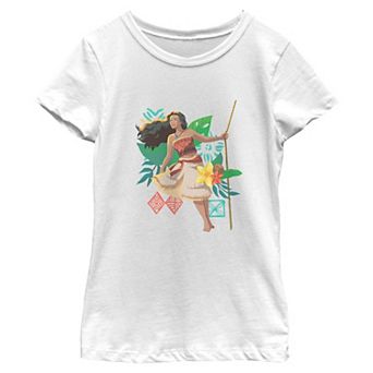 Girls 6-16 Disney's Moana Free As The Wind Graphic Tee
