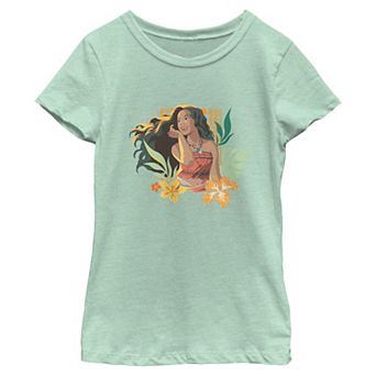 Girls 6-16 Disney's Moana Happy Lady Graphic Tee