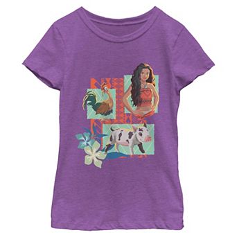 Girls 6-16 Disney's Moana & Buddies Graphic Tee