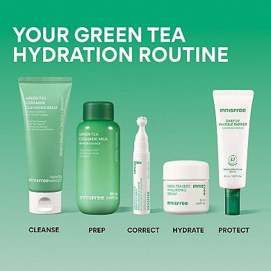 Green Tea Ceramide Korean Makeup Removing Double Cleansing Balm