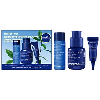 null Green Tea Korean PDRN Gift Set Smoothing & Firming
