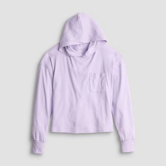 Girls 6-20 SO® Front Chest Pocket Hoodie in Regular and Plus Size