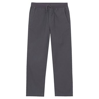 Husky Boys 8-20 Lands' End Iron Knee Pull On Plain Front Pants