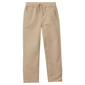 Husky Boys 8-20 Lands' End Iron Knee Pull On Plain Front Pants