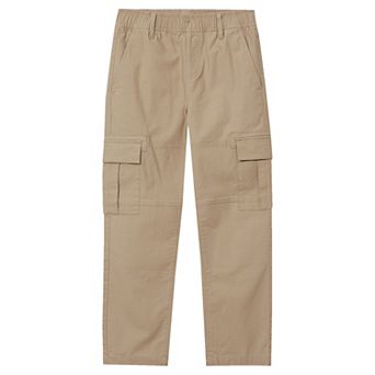 Husky Boys Lands' End Iron Knee Woven Cargo Pants