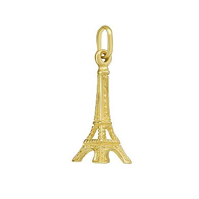 Karat Rush 14k Gold Eiffel Tower Charm Pendant