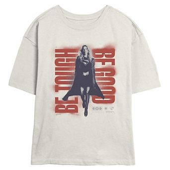 Juniors' DC Comics Supergirl Be Tough Be Good Skimmer Graphic Tee
