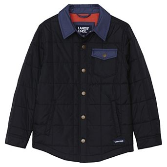 Boys 2-20 Lands' End Quilted Water Resistant Jacket