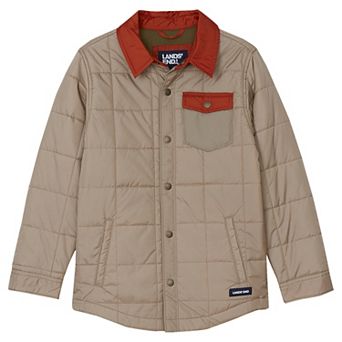 Boys 2-20 Lands' End Quilted Water Resistant Jacket