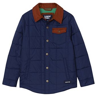 Boys 2-20 Lands' End Quilted Water Resistant Jacket