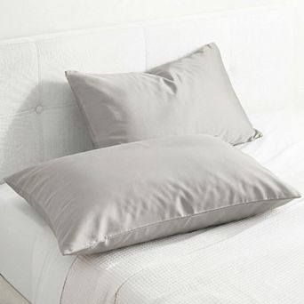American Soft Linen 100% Cotton Sateen 2 pc Pillowcase Set