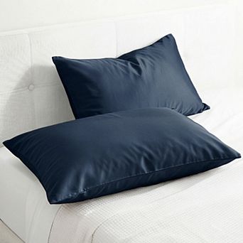 American Soft Linen 100% Cotton Sateen 2 pc Pillowcase Set