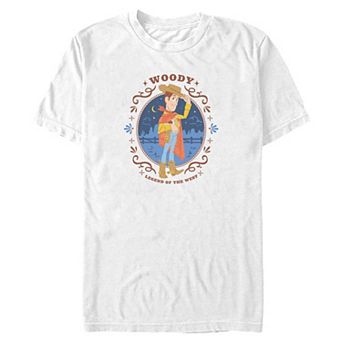 Big & Tall Disney / Pixar's Toy Story 5 Woody Legend Of The West Graphic Tee