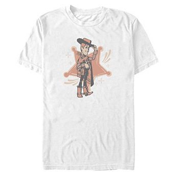 Big & Tall Disney / Pixar's Toy Story 5 Woody Poster Graphic Tee