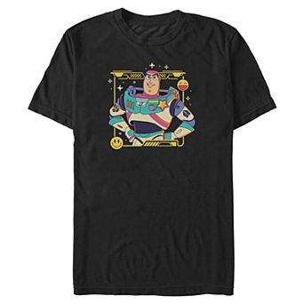 Big & Tall Disney / Pixar's Toy Story 5 Buzz Lightyear Smiling Graphic Tee