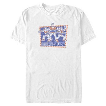 Big & Tall Disney / Pixar's Toy Story 5 Multi-Buzz Graphic Tee