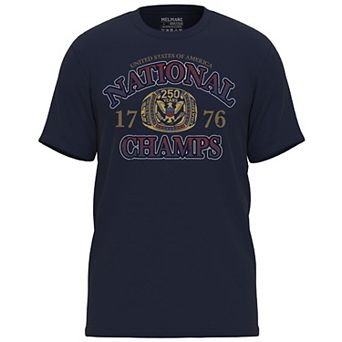 Men's Americana 1776 National Champs Ring Graphic Tee