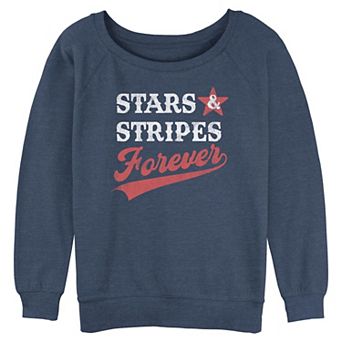 Juniors' Stars & Stripes Forever Graphic Pullover
